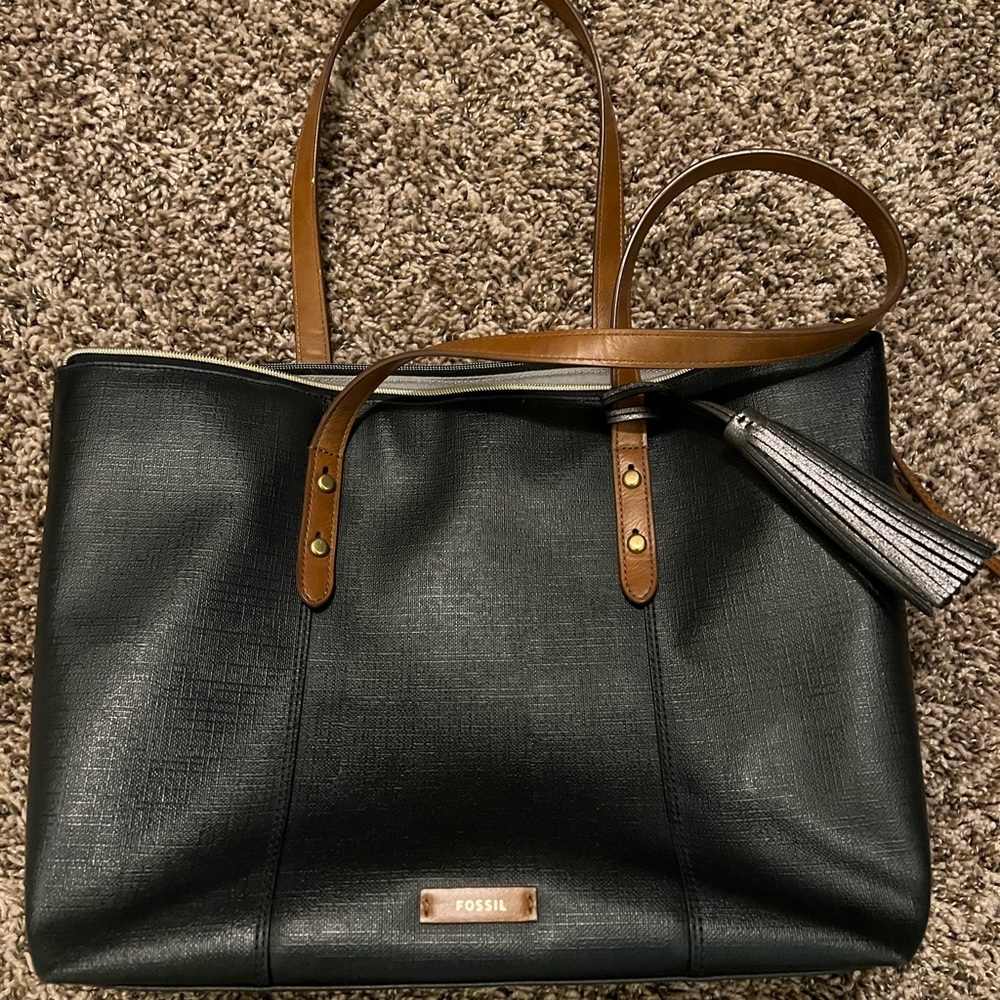 Fossil Jayda Tote - Black